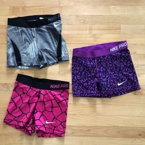 Nike pro shorts